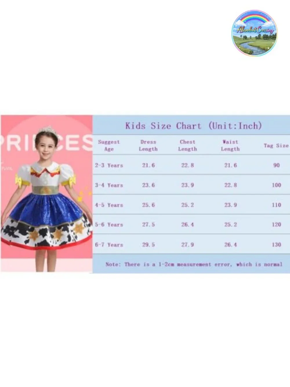 Girls Cowgirl Costume Sequin Dress Up Halloween Outfit